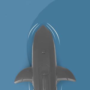 سمك القرش مع جهاز تحكم	 - 5