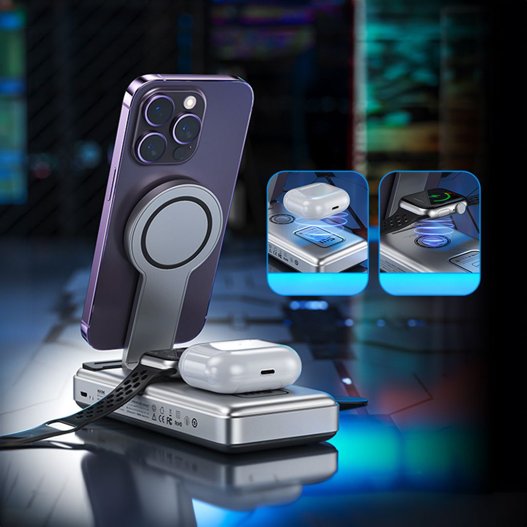5 in 1 Wireless Charger And Powerbank product thumbnail 10