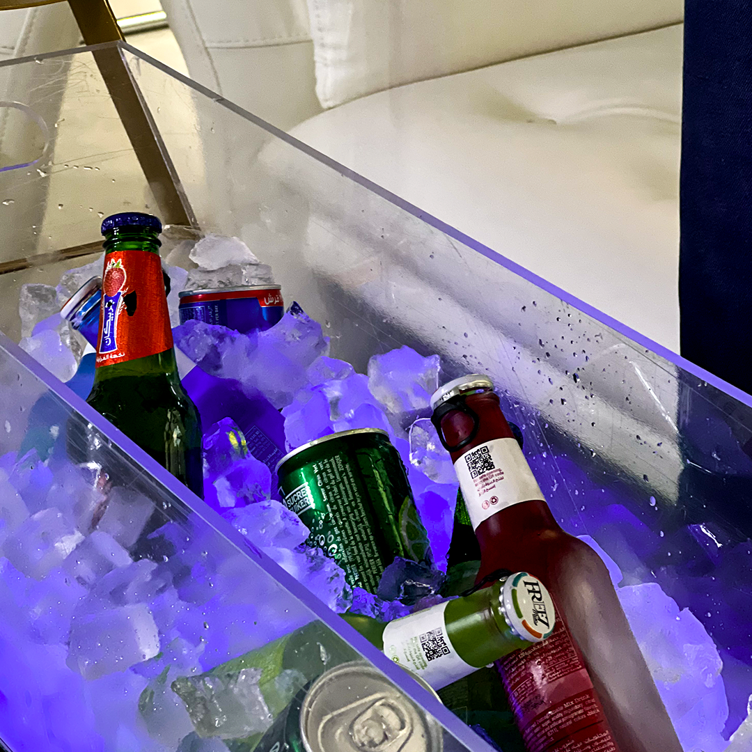 حوض المشروبات الثلجي المضيء - 13