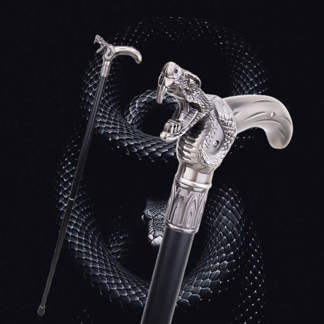 Snake Handle Walking Stick With Sword product thumbnail 11