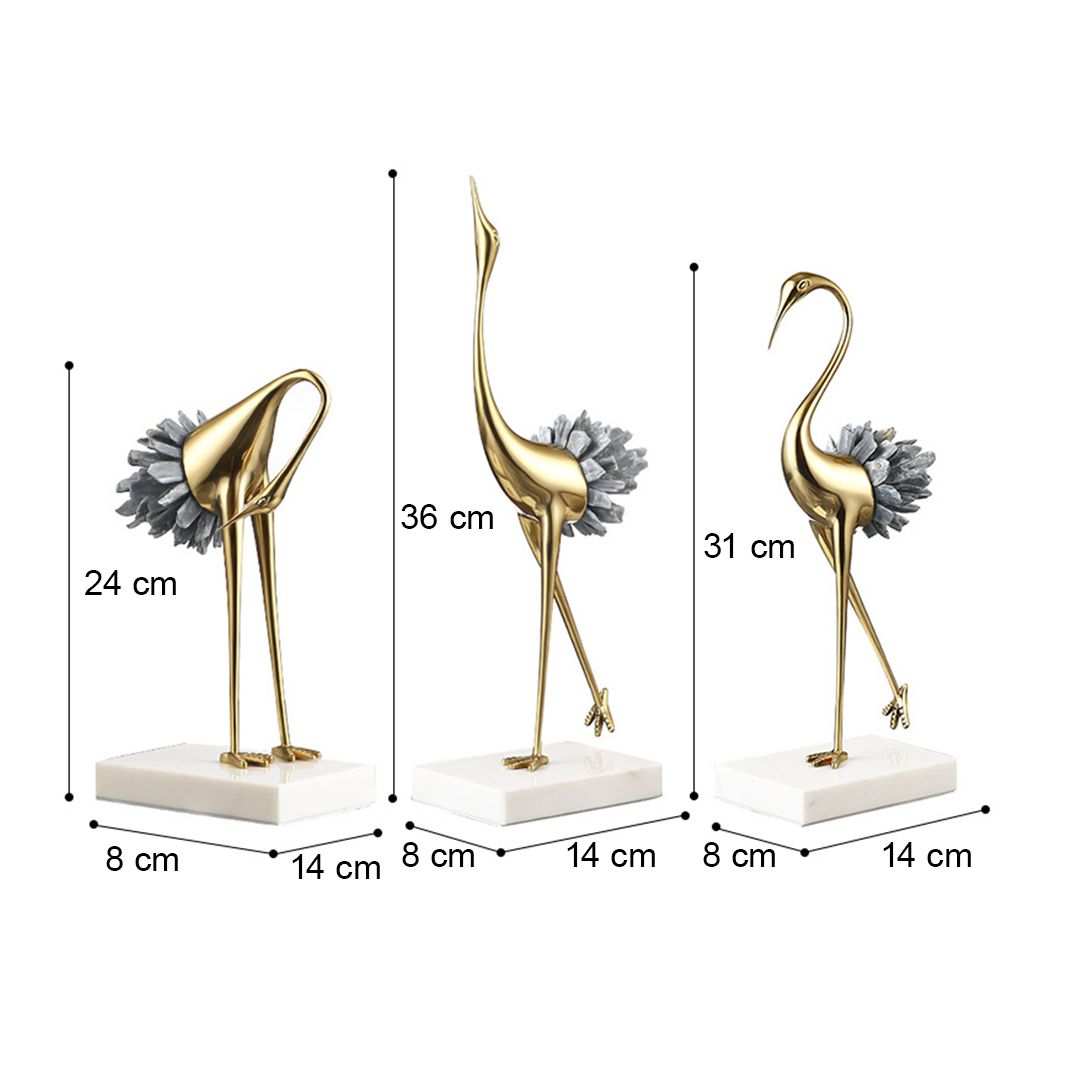 Flamingo Statues with Crystal Tail product thumbnail 17