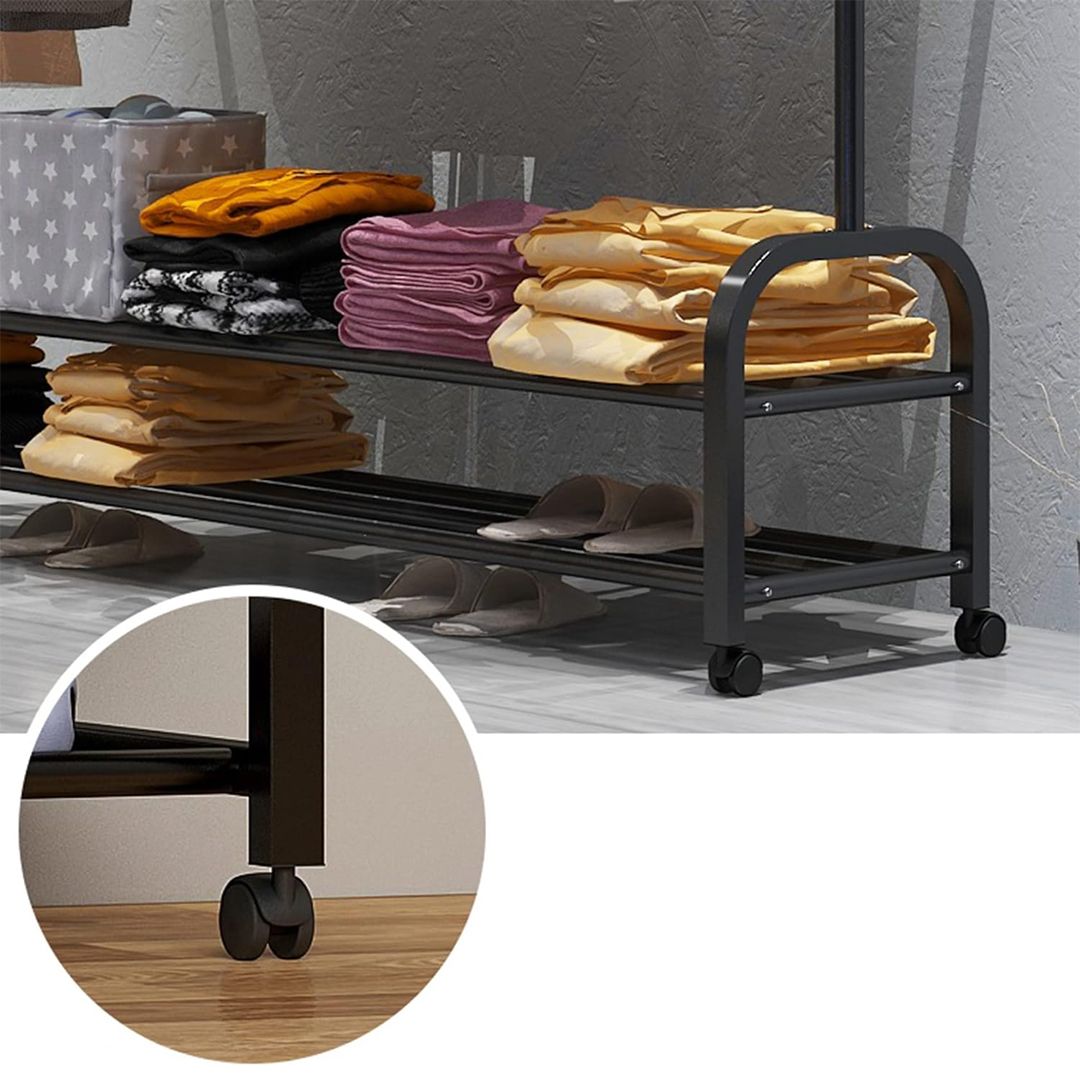 Shelves and Stand for Hanging Clothes 140 CM product thumbnail 6