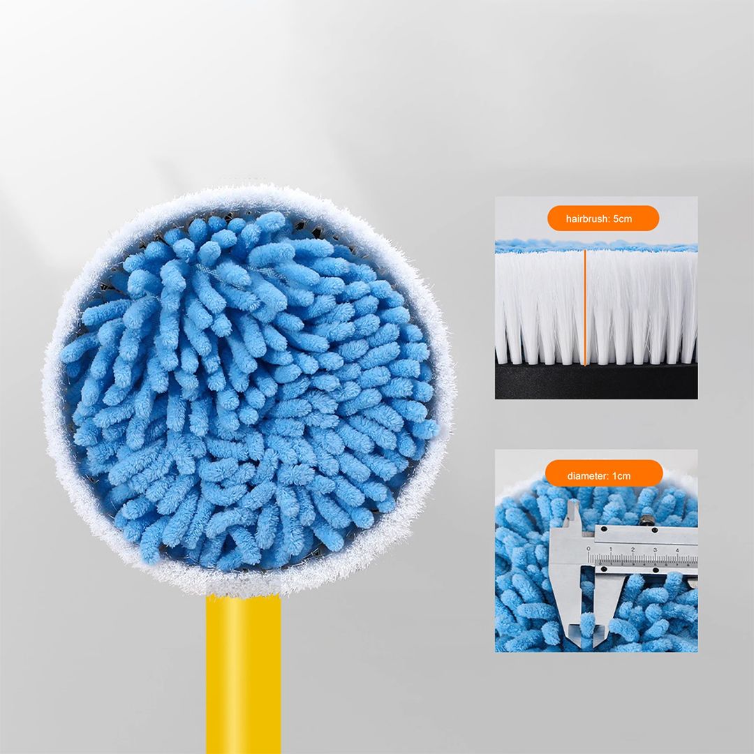 فرشاة غسيل السيارة الدوارة - 10