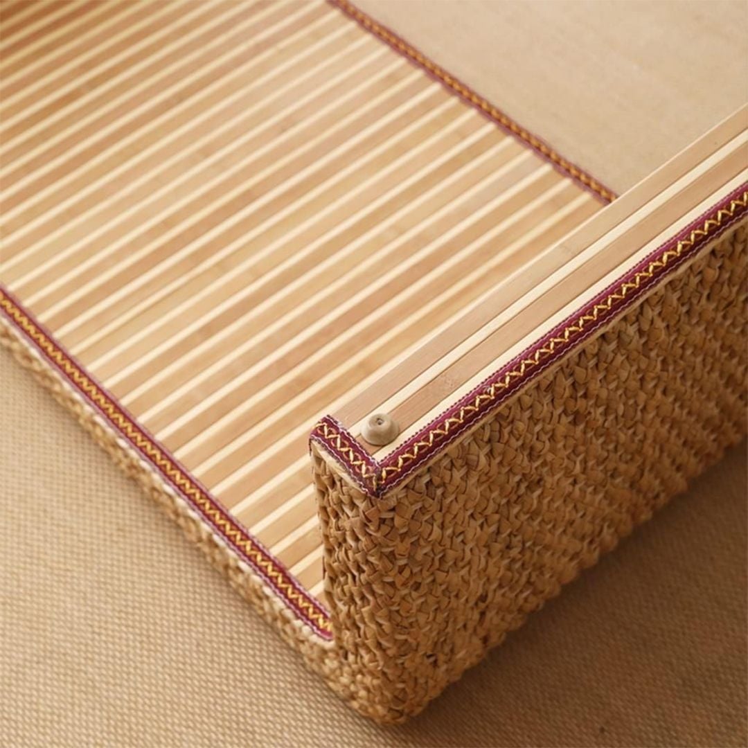 طاولة الجلسة الارضية مع أربع مقاعد - 7