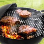 شواية الفحم للرحلات بغطاء علوي 92 سم - 13