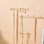 صندوق تخزين إكسسوارات ومكياج مع مرآة دوّارة - 9