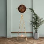 ساعة أرضية بتصميم تروس كلاسيكي - 3