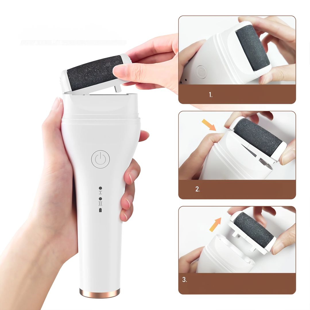 أداة ازالة الجلد الميت القابلة للشحن - 10