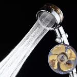 رأس دوش مع مروحة