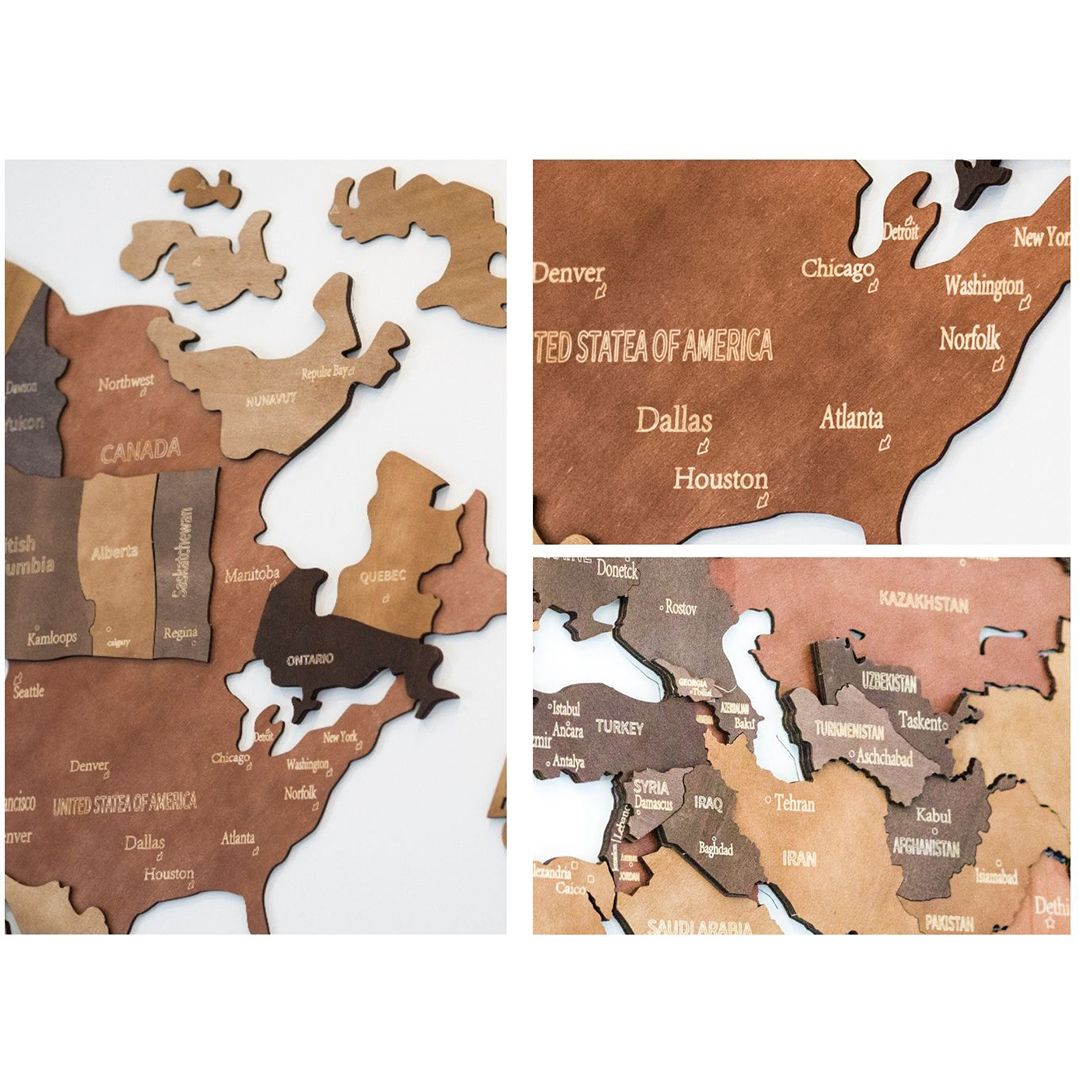 World Map Decor product thumbnail 4