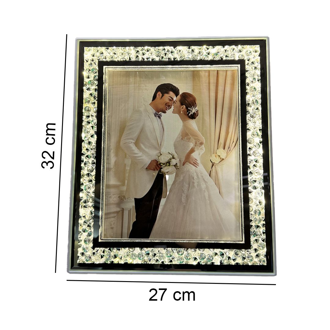 Illuminated Crystal Photo Frame - 32 cm product thumbnail 11