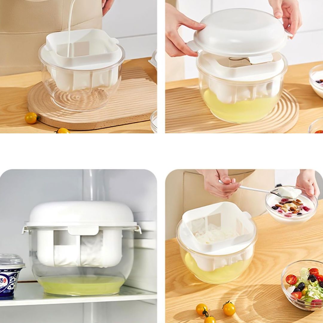 مصفاة تحضير الزبادي المنزلية - 8