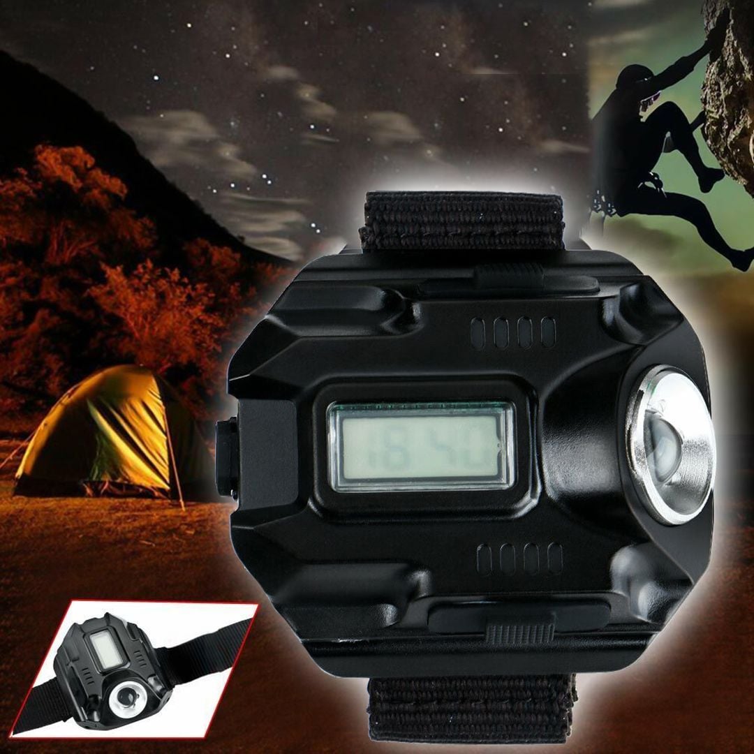 Rechargeable Wrist Watch With Flashlight product thumbnail 2
