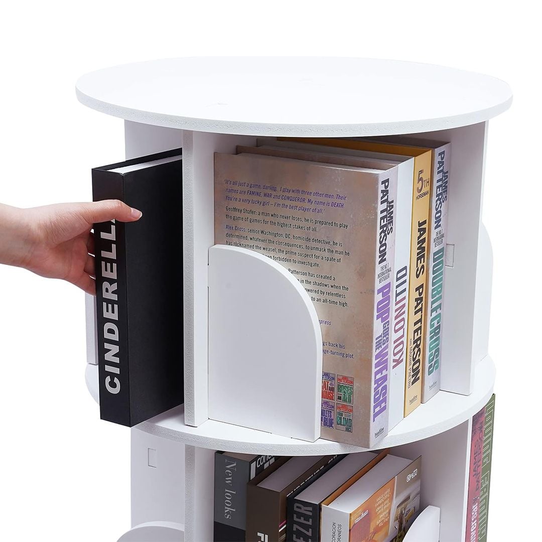 Wooden Library with Swivel Base- 3 Layers product thumbnail 6