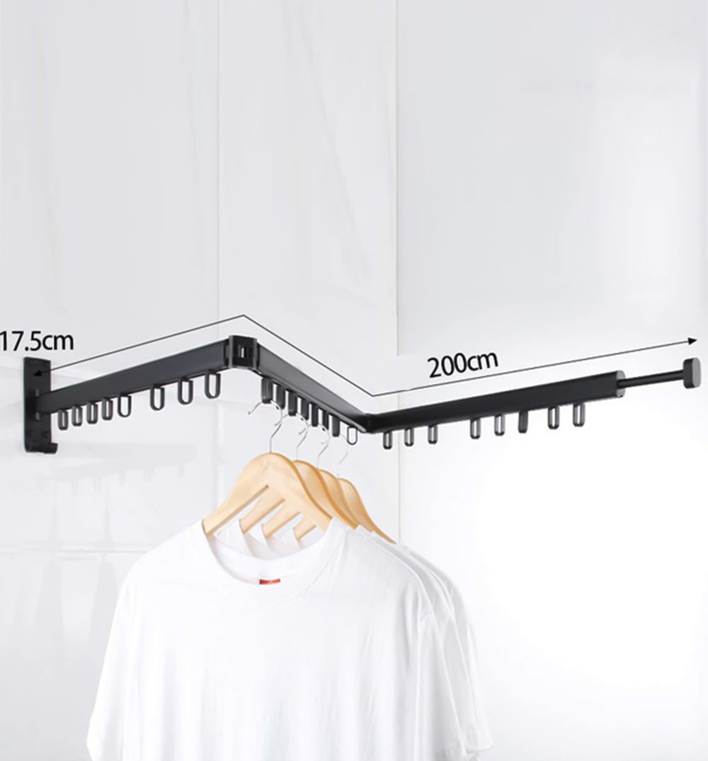 Triple Wall Mounted Clothes Rack product thumbnail 7