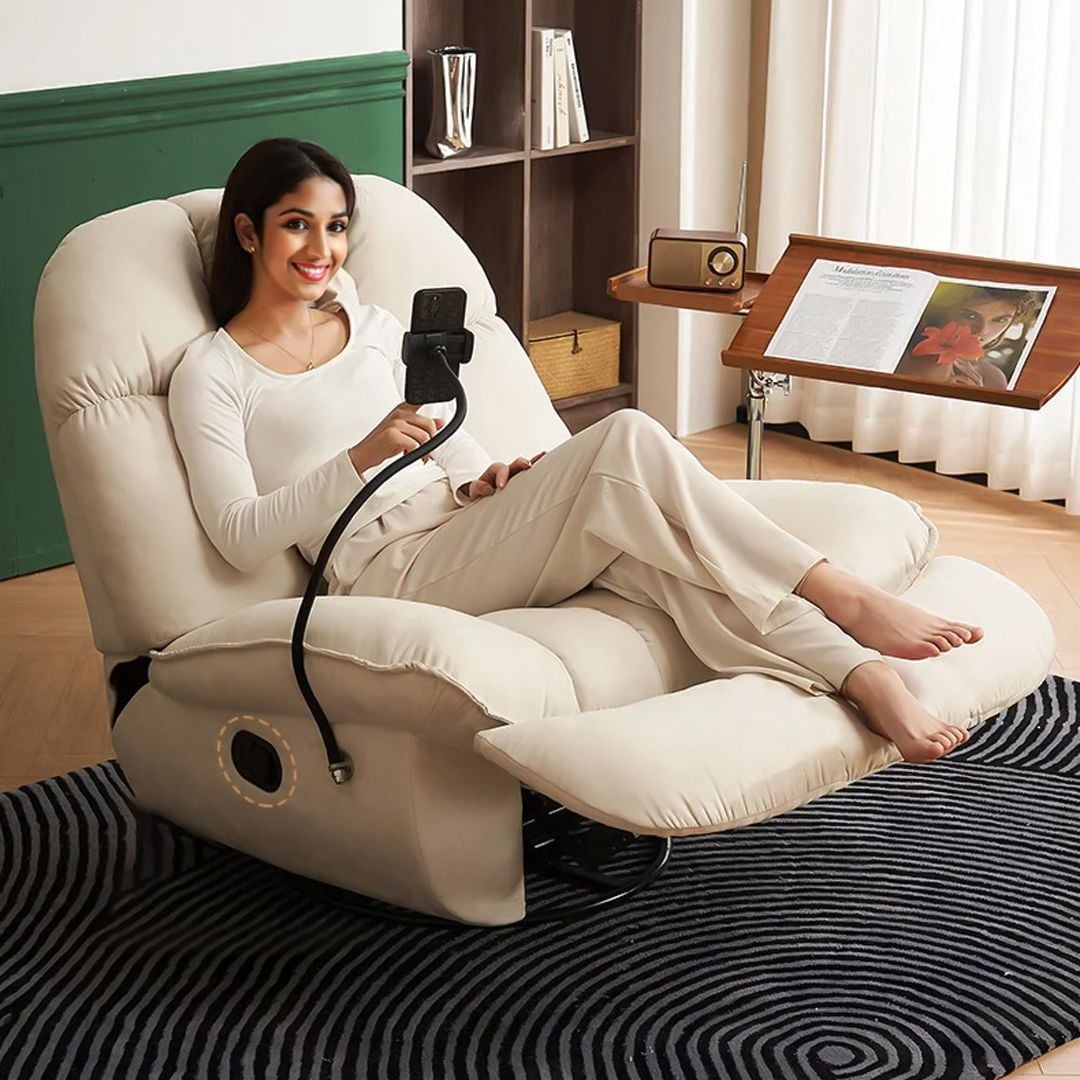 كرسي هزاز مع حامل للهاتف - 2