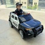 سيارة شرطة كهربائية 12 فولت للأطفال - 19
