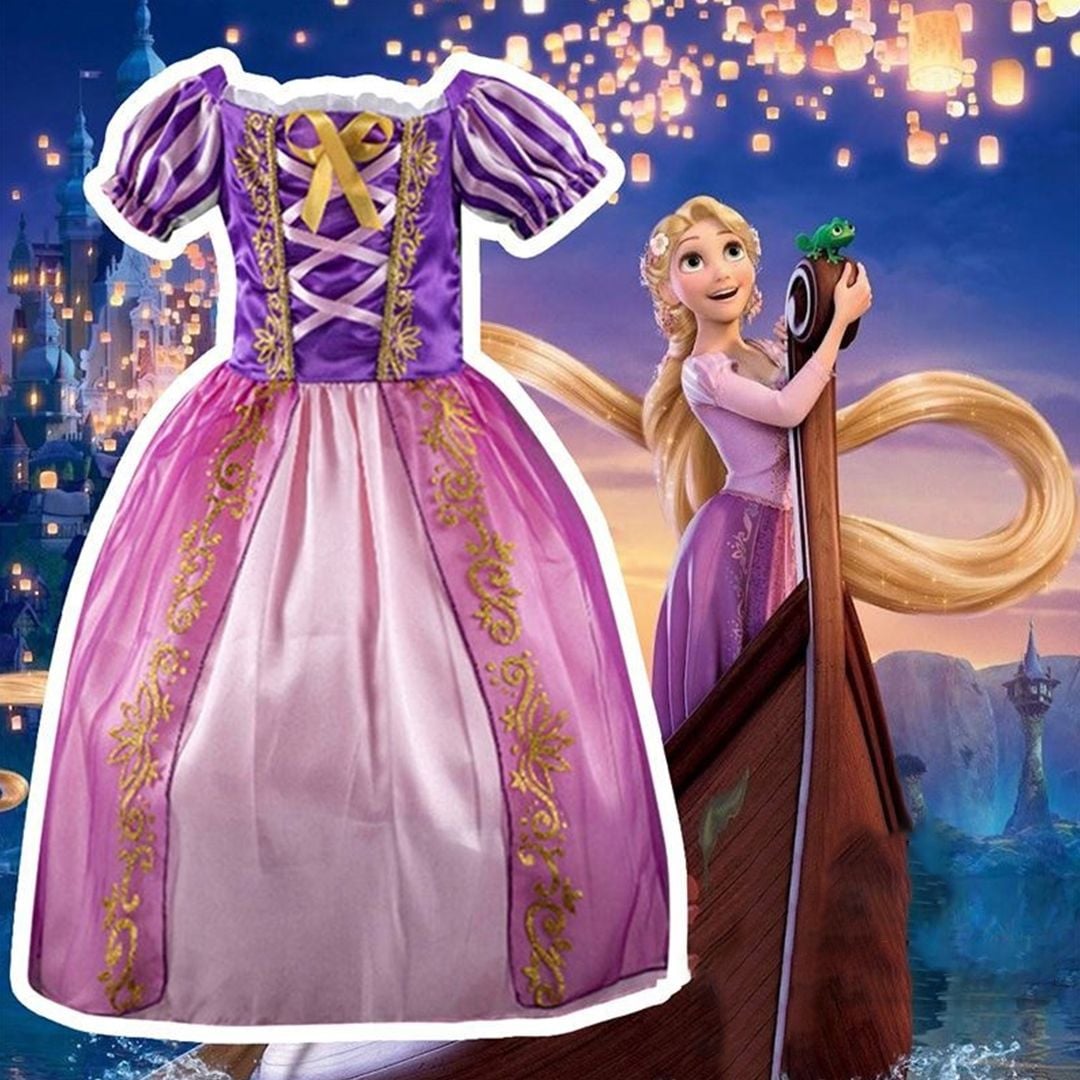 Rapunzel Costume for Kids product thumbnail 2