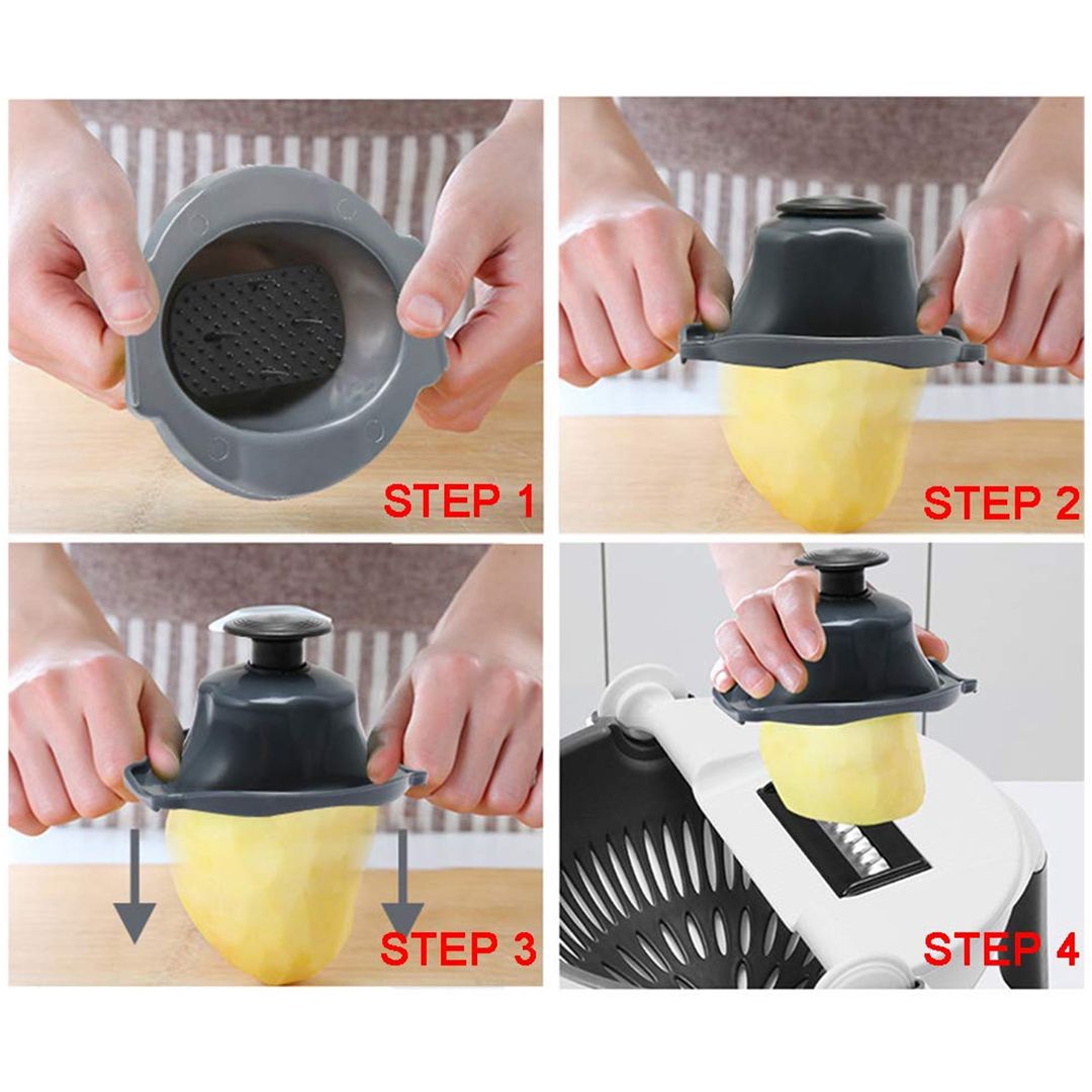 Grater and Vegetable Slicer with Strainer product thumbnail 10