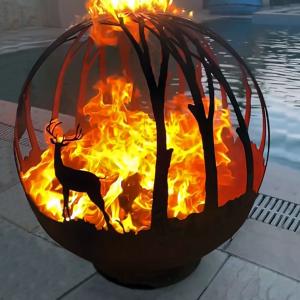 Reindeer Fire Pit - 3