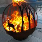 Reindeer Fire Pit - 2