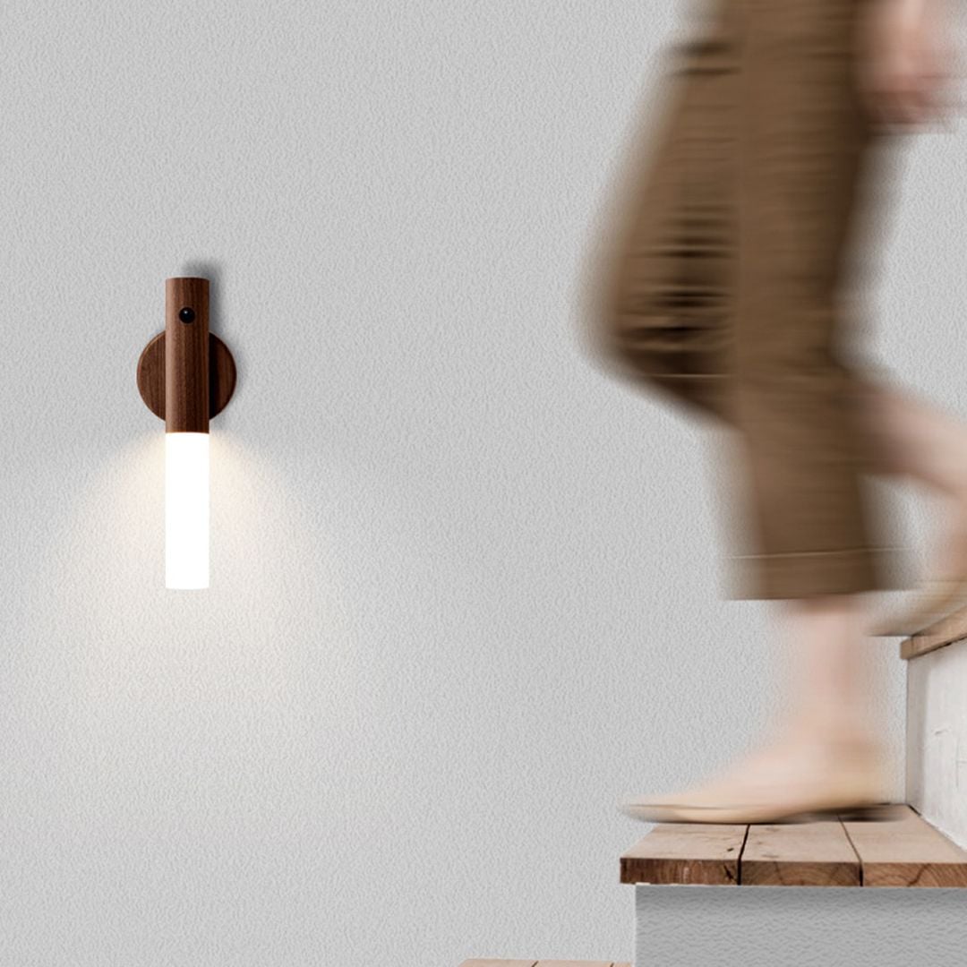 Wooden LED Lamp With Motion Sensor product thumbnail 9