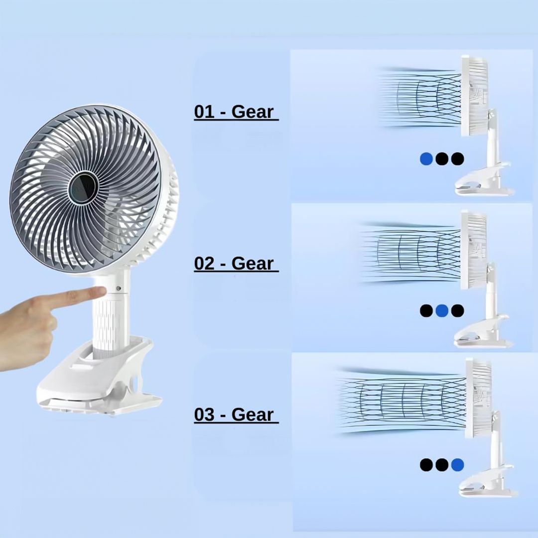 3 Speed ​​USB Mini Cooling Fan product thumbnail 7
