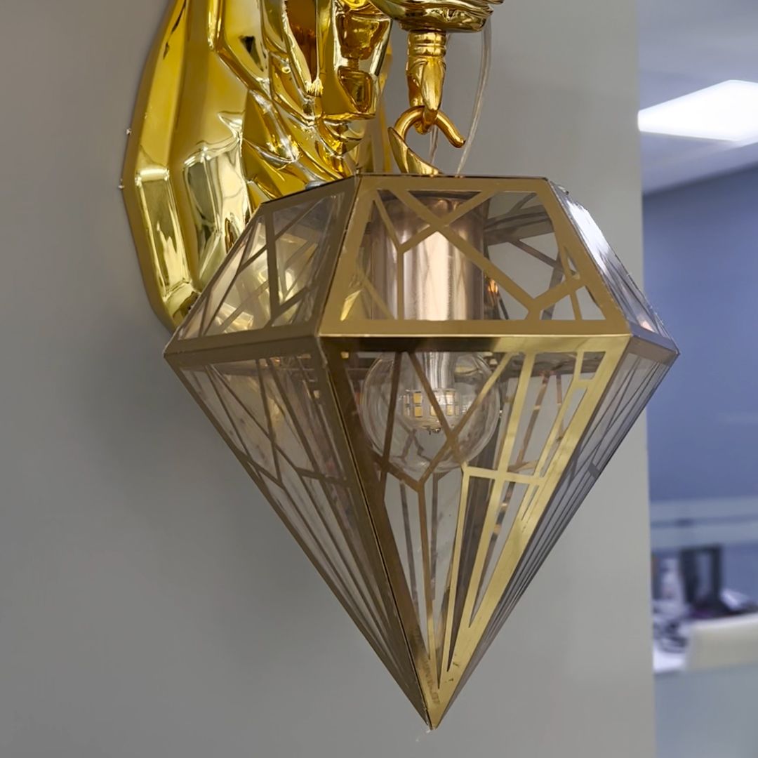 Deer Hanging Lamp Large product thumbnail 6