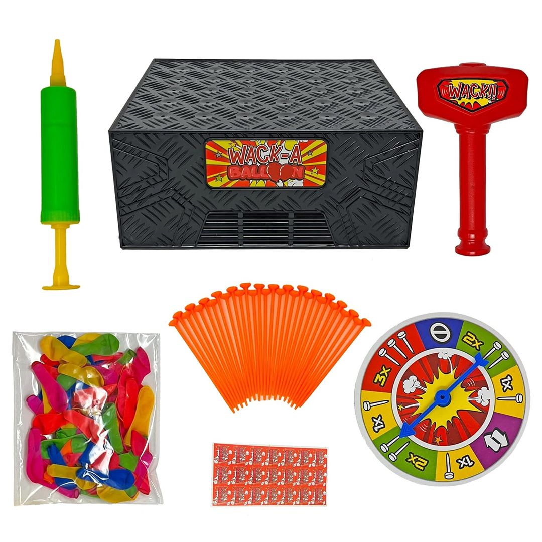 لعبة صندوق البالونات مع مطرقة - 8