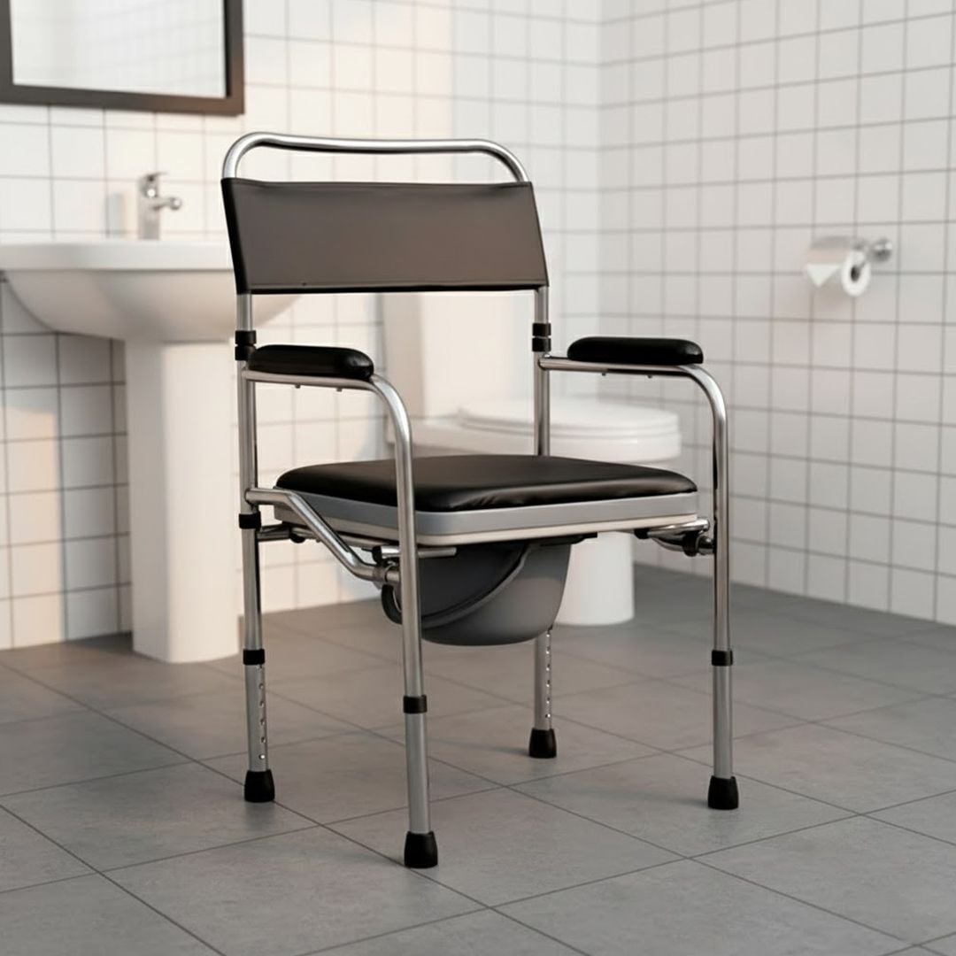 كرسي حمام طبي متنقل - 15