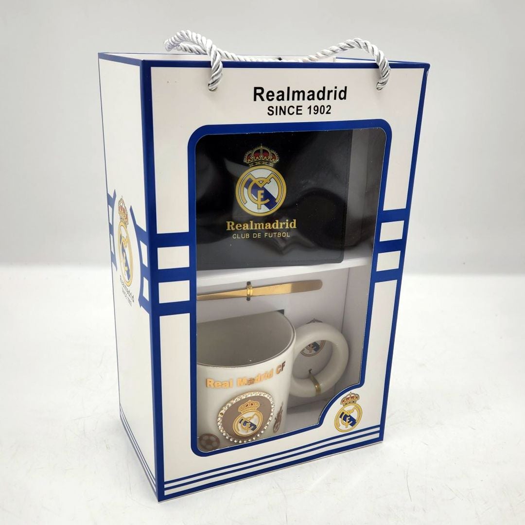 مج و محفظة بتصميم Real Madrid - 3