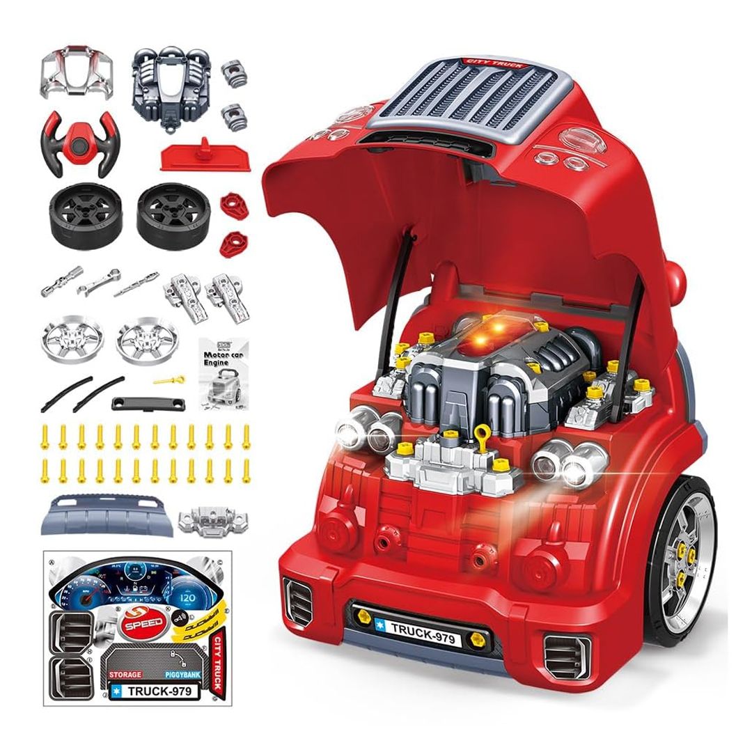 لعبة محرك الشاحنة للأطفال - 12