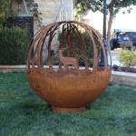 Reindeer Fire Pit - 9