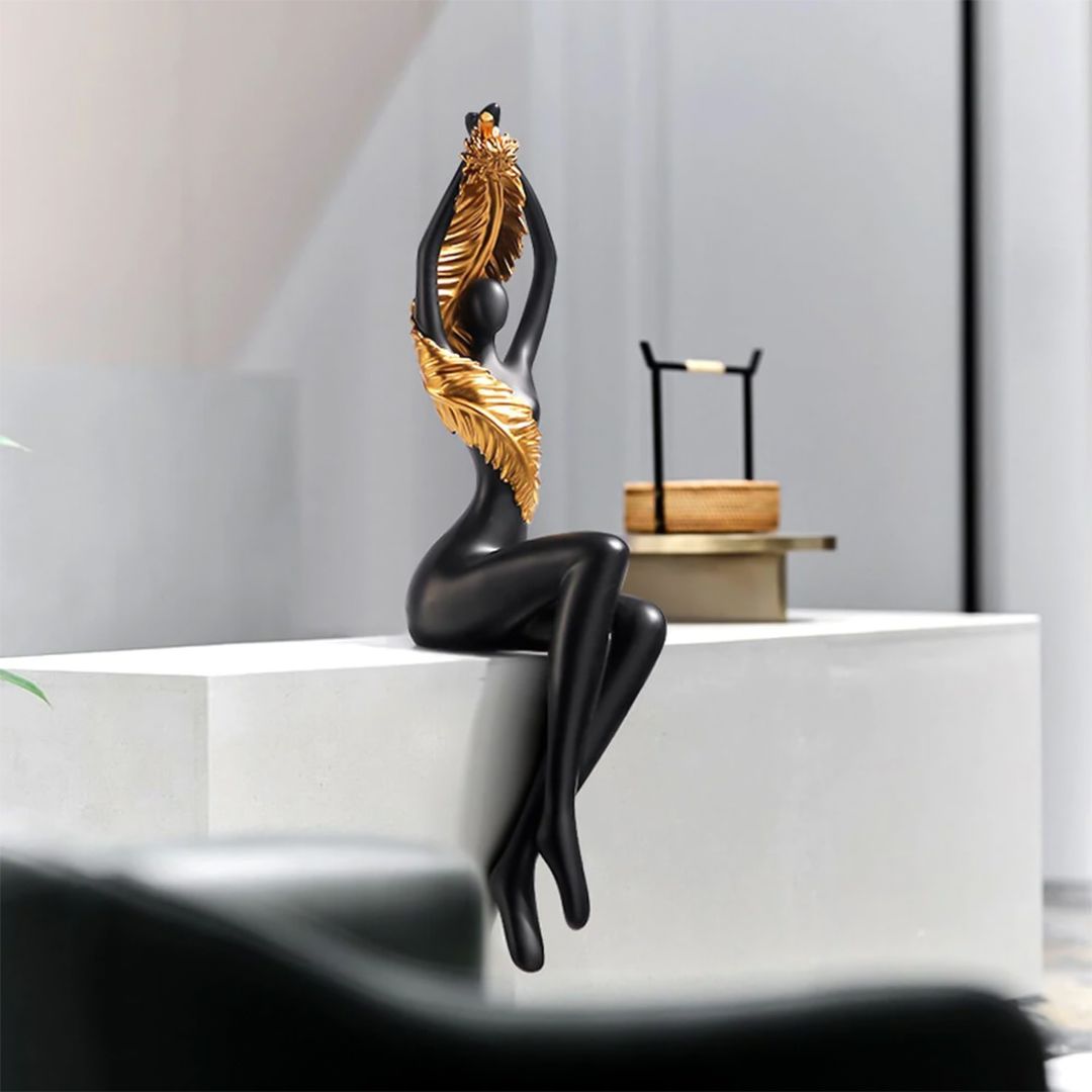 Abstract Dancing Figurines With Feather product thumbnail 16