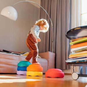 كرات التوازن الملونة للأطفال