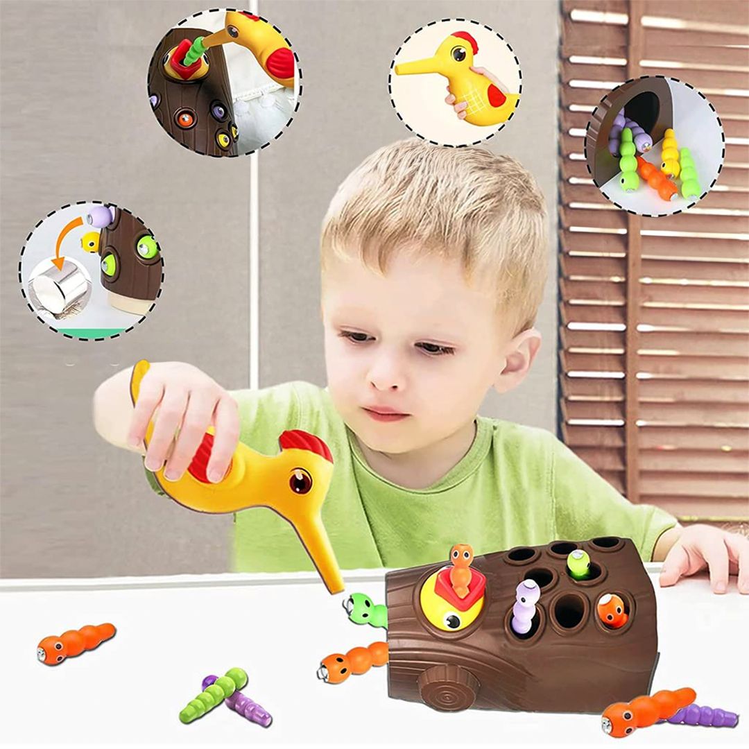 Woodpecker and Worm Hunting Game for Kids product thumbnail 6