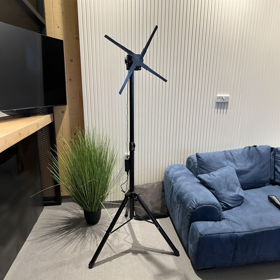 جهاز عرض هولوجرام 52 سم مع ستاند - 3