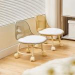 كرسي آكريليك شفاف قابل للدوران - 9