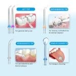 مضخة تنظيف الأسنان بضغط الماء - 6