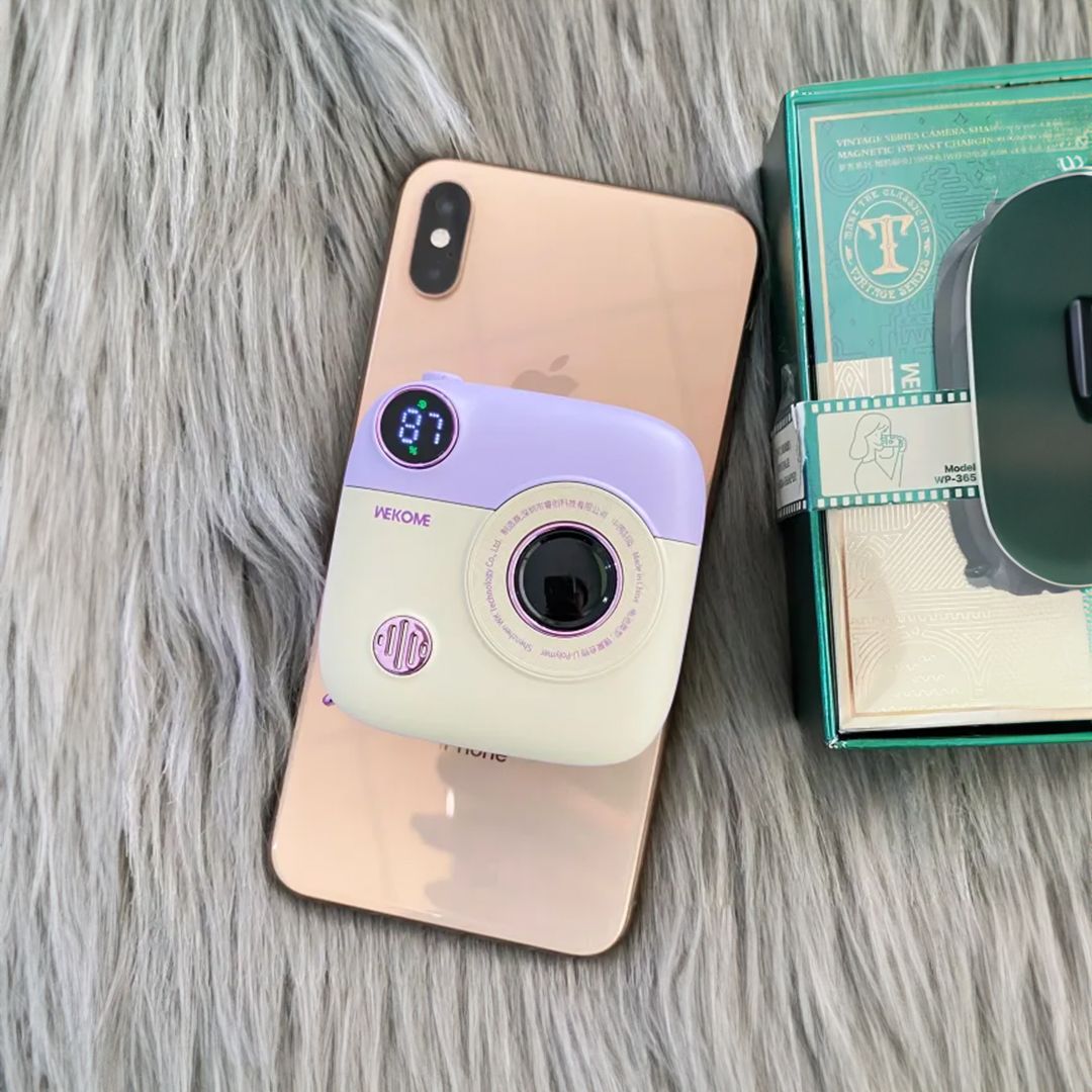 باور بنك لاسلكي مغناطيسي - 4