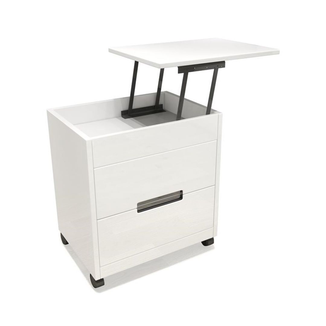 طاولة سرير جانبية بسطح متحرك - 5