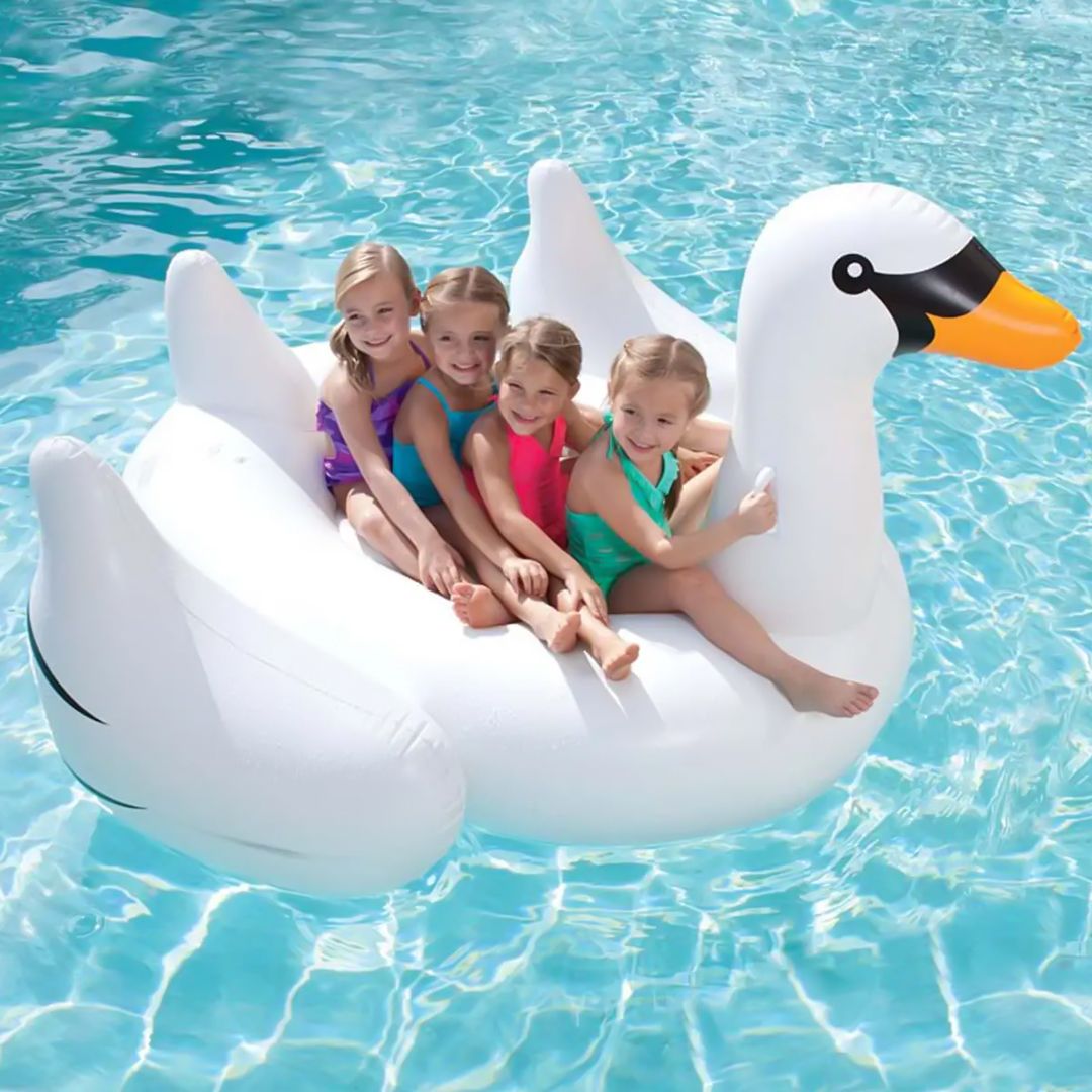 Swan Floating Pool Swimming Ring product thumbnail 7
