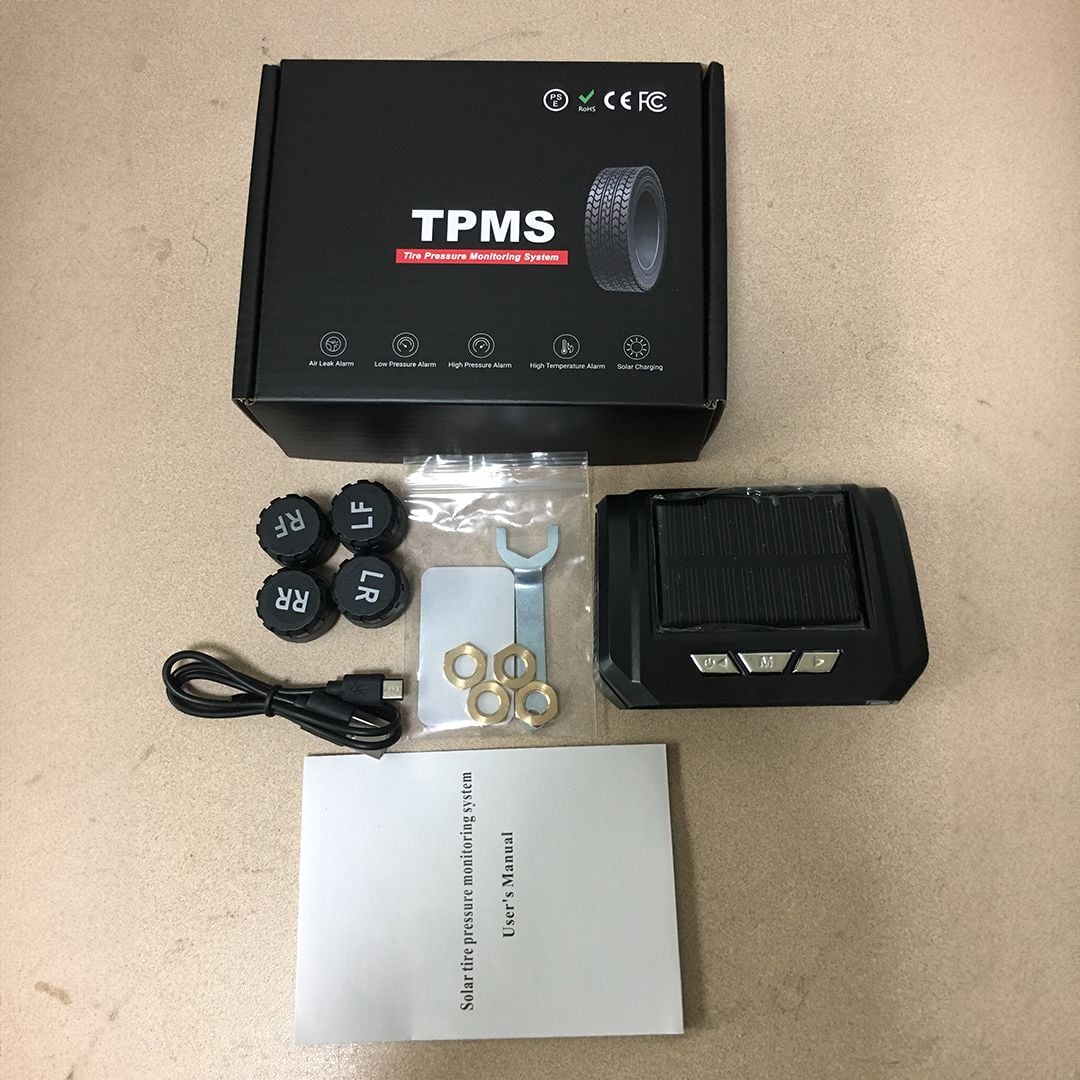 جهاز مراقبة ضغط الإطارات بالطاقة الشمسية - 7