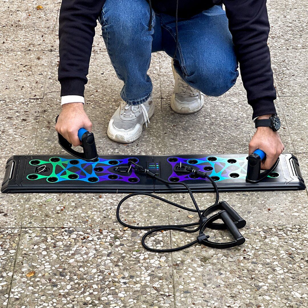 Push Up Board with Digital Counter - 13