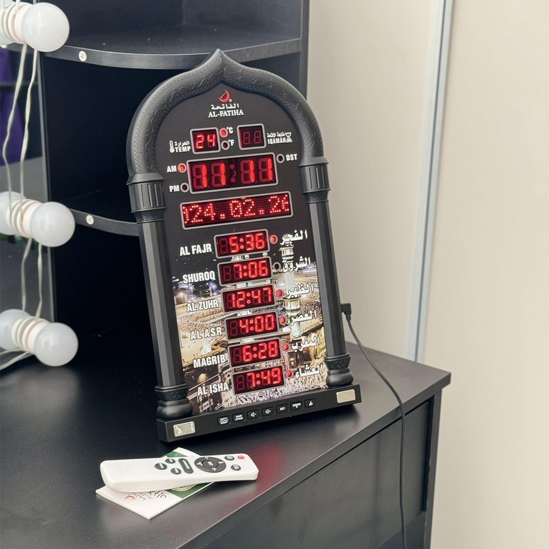 ساعة حائط رقمية للأذان - 2