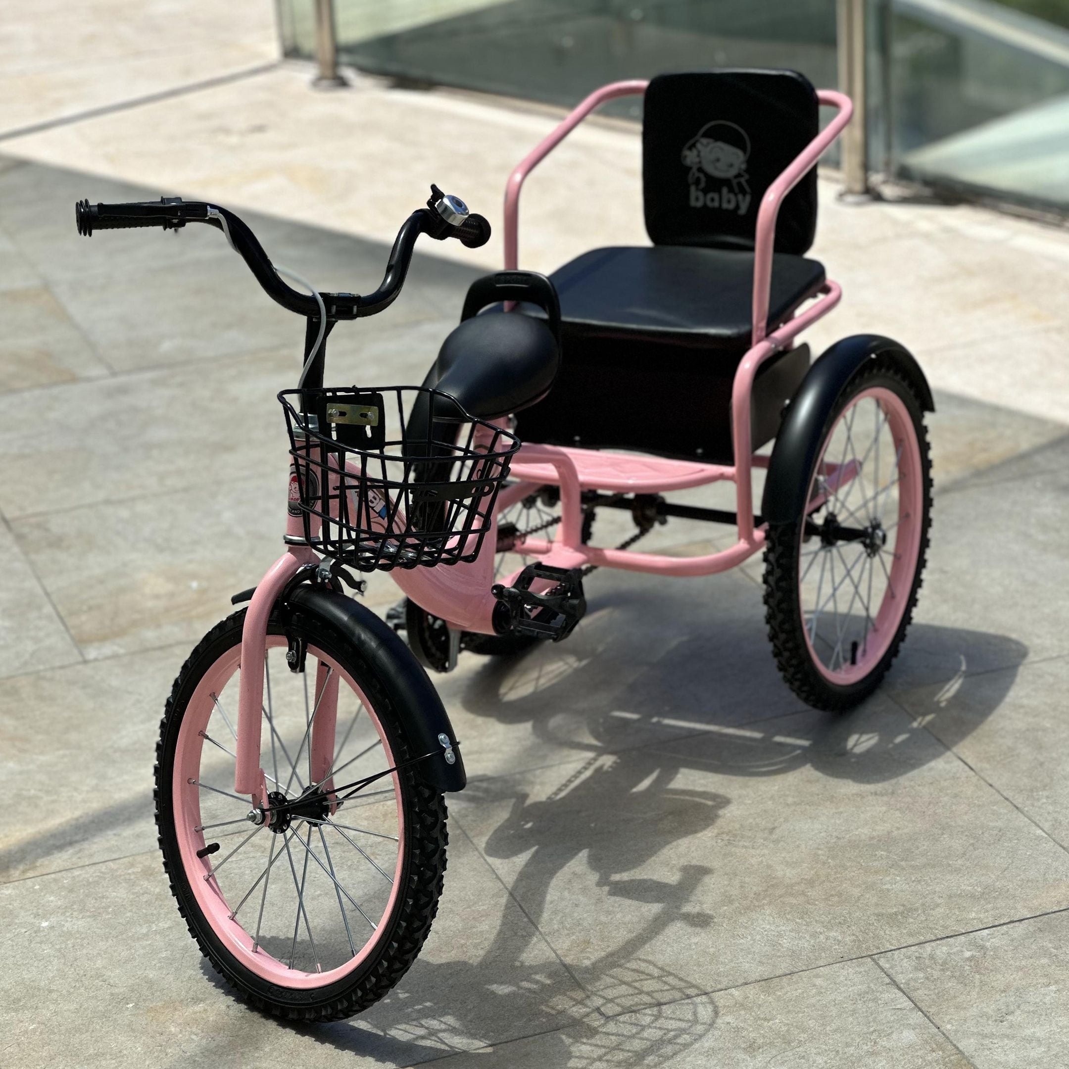 Two Seat Children's Tricycle