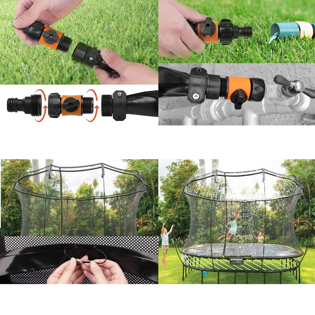 Outdoor Trampoline with Stairs M2 S3.66 product thumbnail 15
