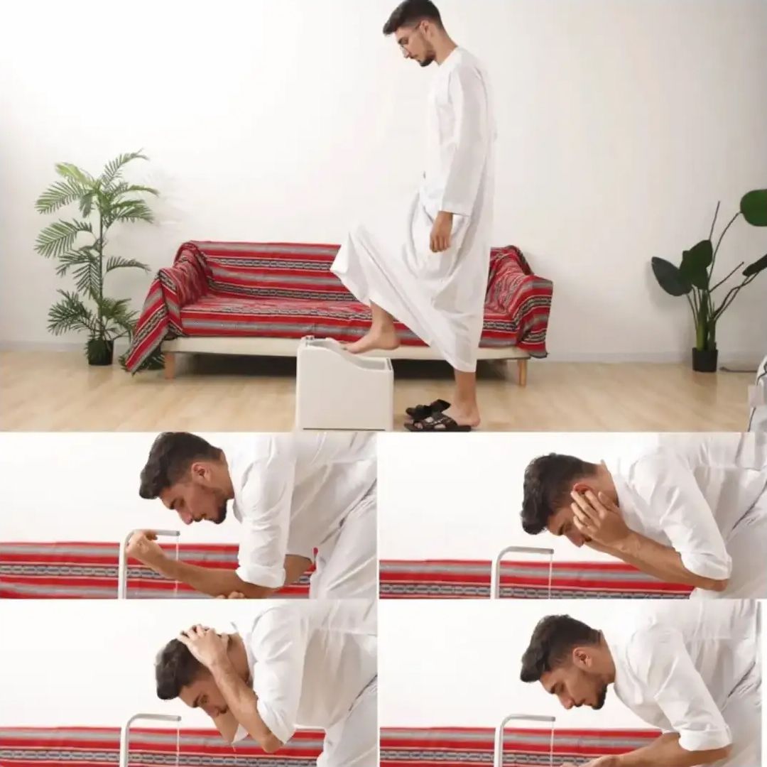 جهاز الوضوء الأوتوماتيكي مع خزان ماء مدمج - 7