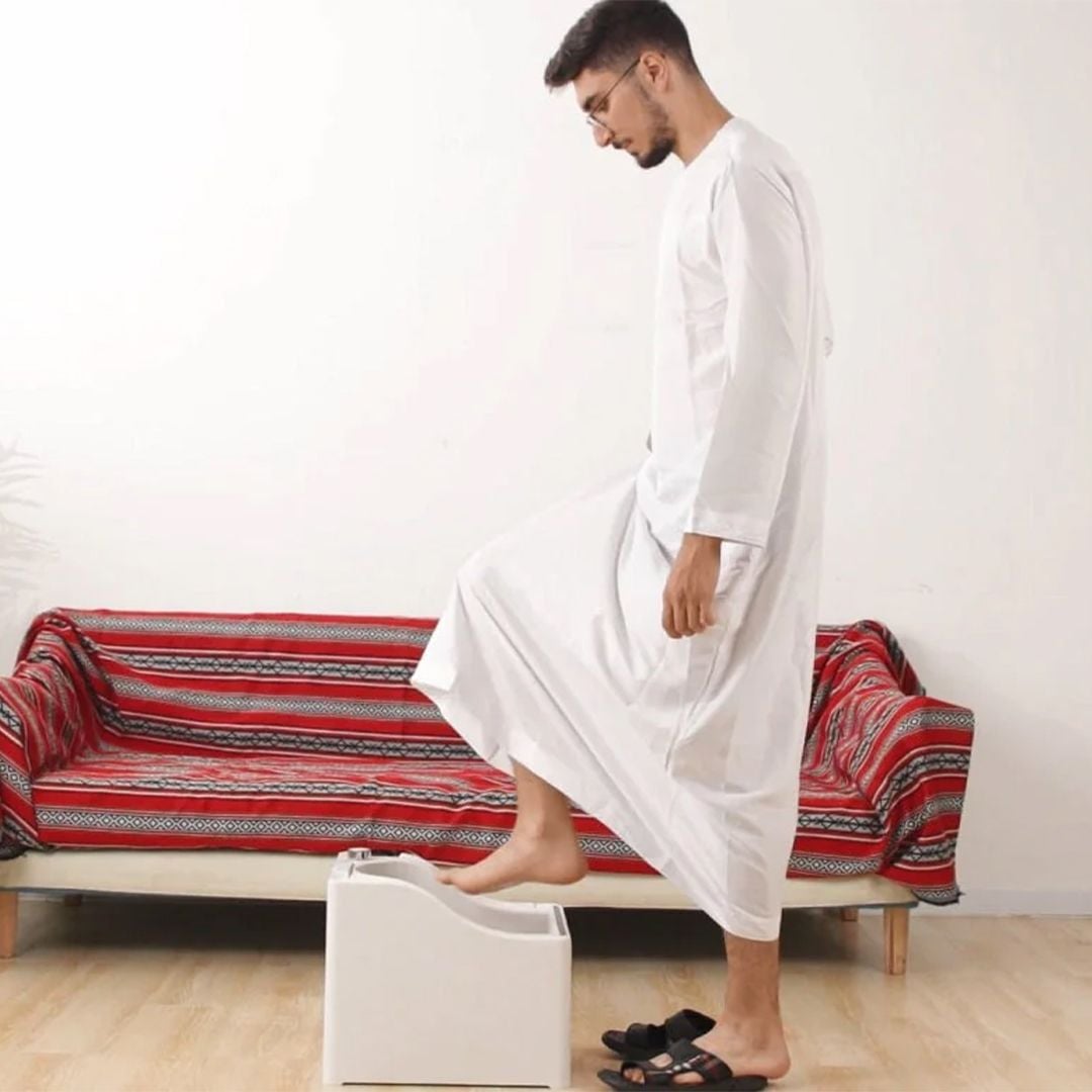 جهاز الوضوء الأوتوماتيكي مع خزان ماء مدمج - 1