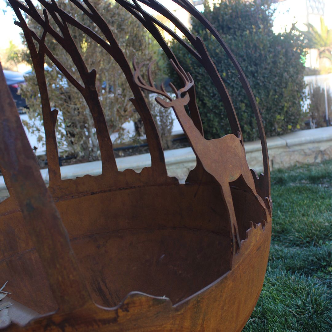Reindeer Fire Pit - 10